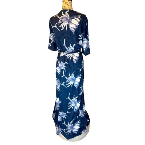 Roxy Keep The Tempo Floral Wrap Dress - Picture 3 of 9